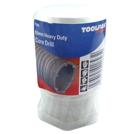 Core Drill Heavy Duty 55mm Toolpak 